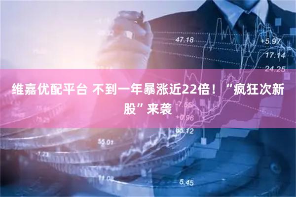 维嘉优配平台 不到一年暴涨近22倍！“疯狂次新股”来袭