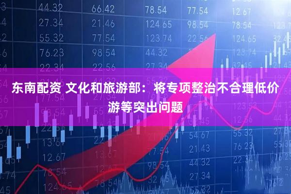 东南配资 文化和旅游部：将专项整治不合理低价游等突出问题